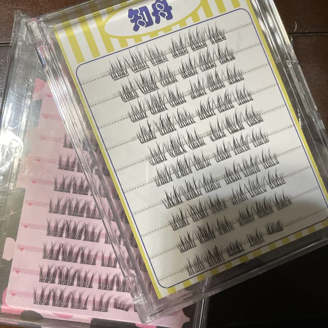 知角 自然捲翹 假睫毛 2種組合 的縮圖