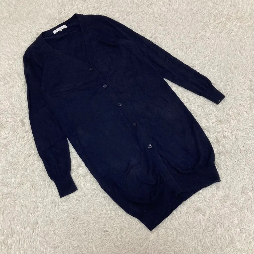 Thumbnail of M-PREMIER M-Premier Long Cardigan Outerwear Navy 36