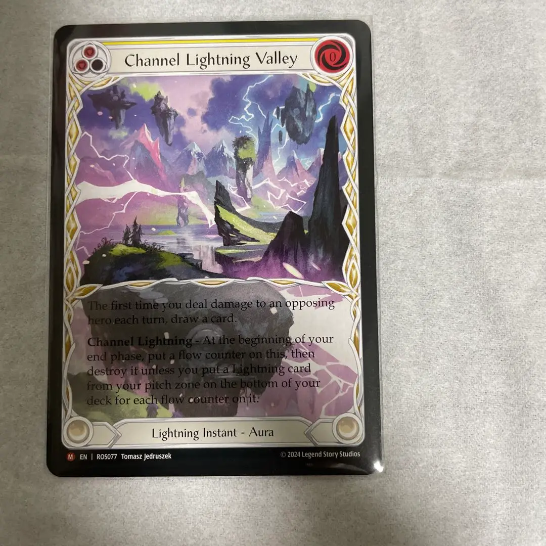 Channel Lightning Valley/稲妻峡谷の導き 3枚 rf 2025年最新】channel lightning valleyの人気アイテム - メルカリ