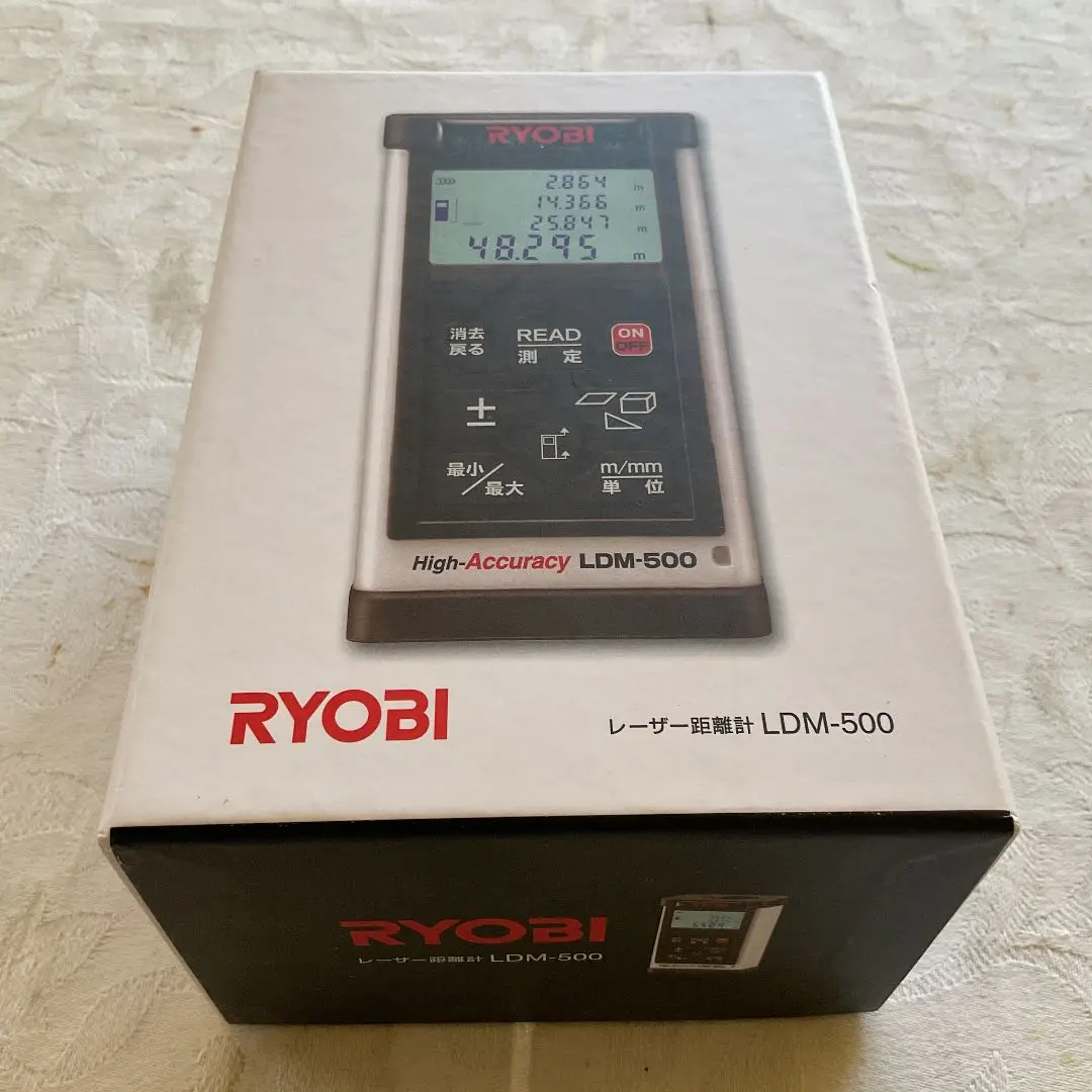 【新品 未使用】レーザー距離計  RYOBI  LDM-500 LDM-500 レーザー距離計 1台 RYOBI(リョービ) 【通販モノタロウ】