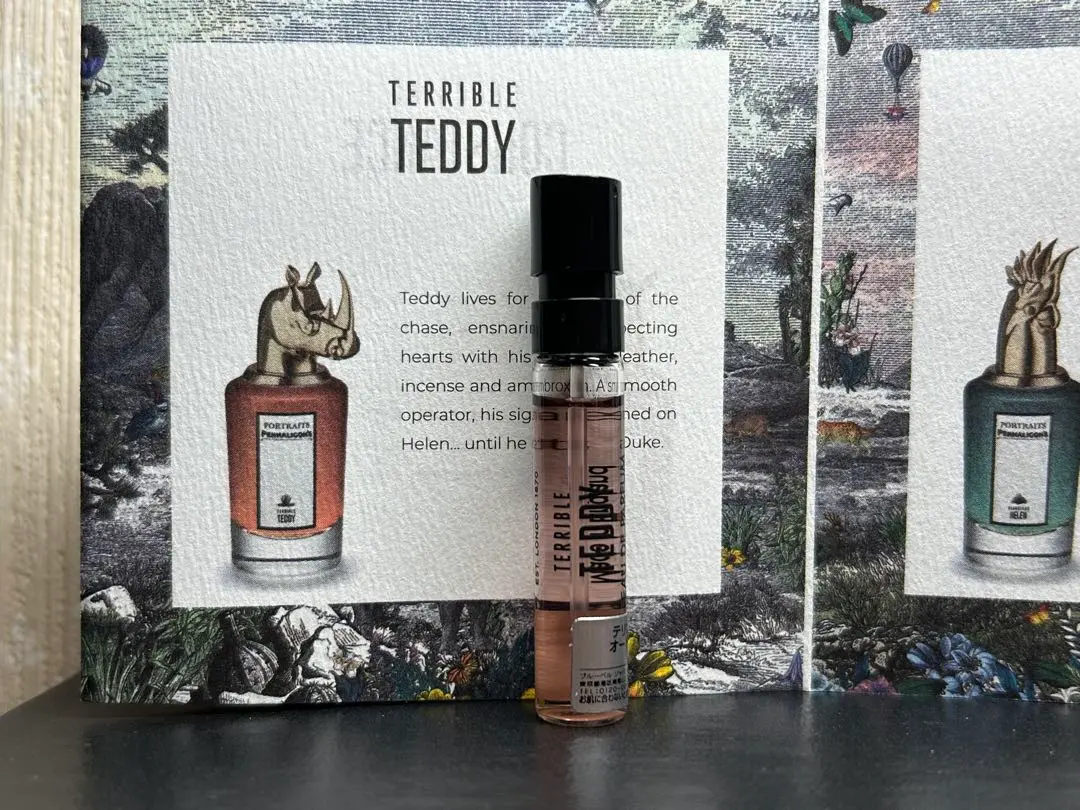 【美品】PENHALIGON'S Portraits Teddy 香水 Penhaligon's Portraits Terrible Teddy Eau de Parfum Spray