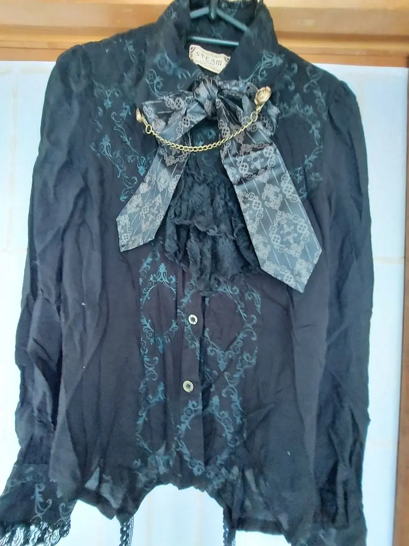 Thumbnail of h.NAOTO Brand New Blouse with Jabot Tie