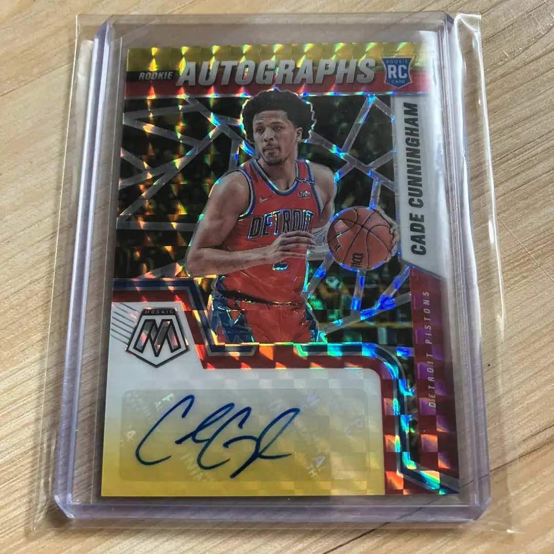 Cade Cunningham auto RC カニングハム　サイン　ピストンズ 2021-22 Panini Prizm Cade Cunningham Rookie Signatures