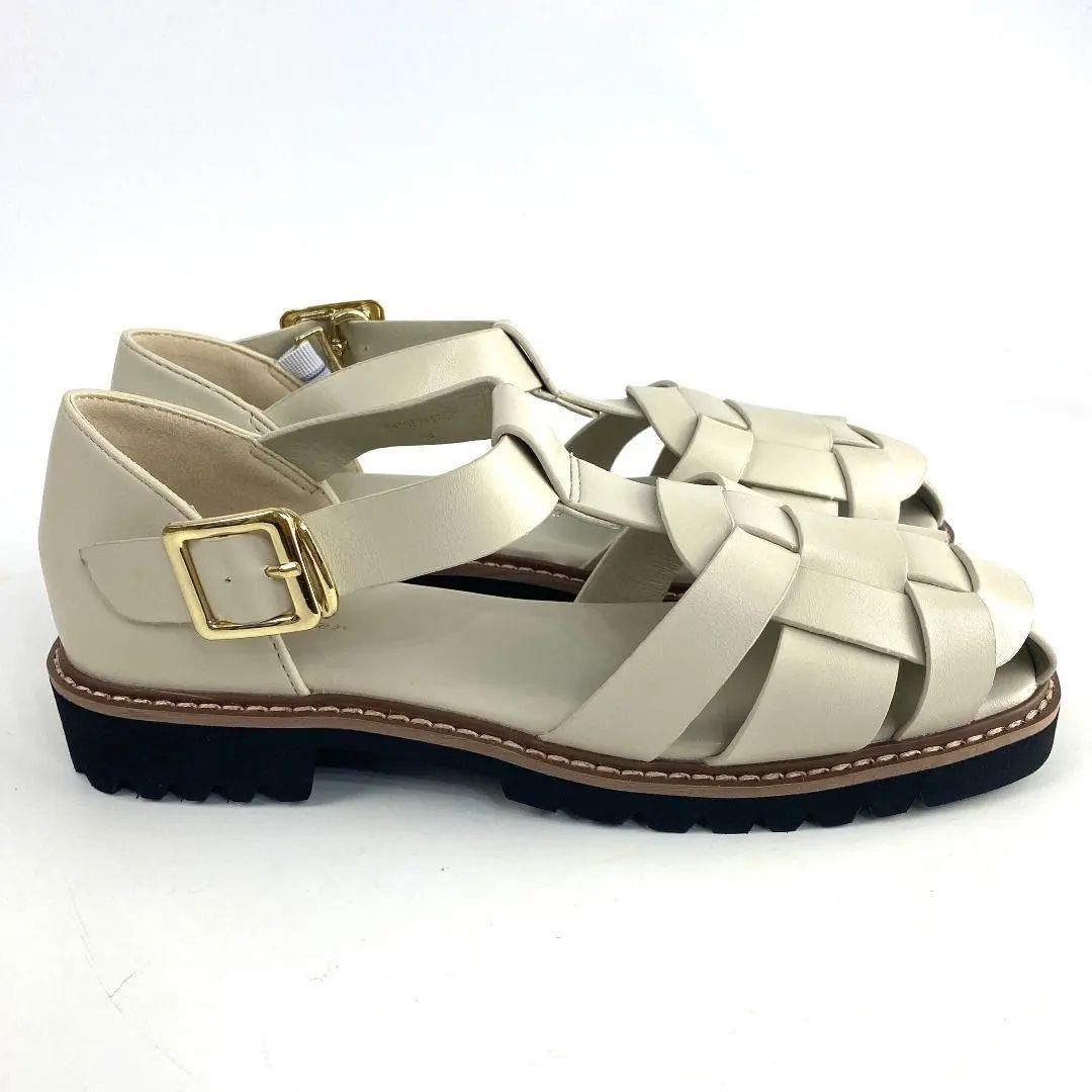 Thumbnail of New Au BANNISTER Ghurka Sandals Ivory 36 Synthetic Leather White