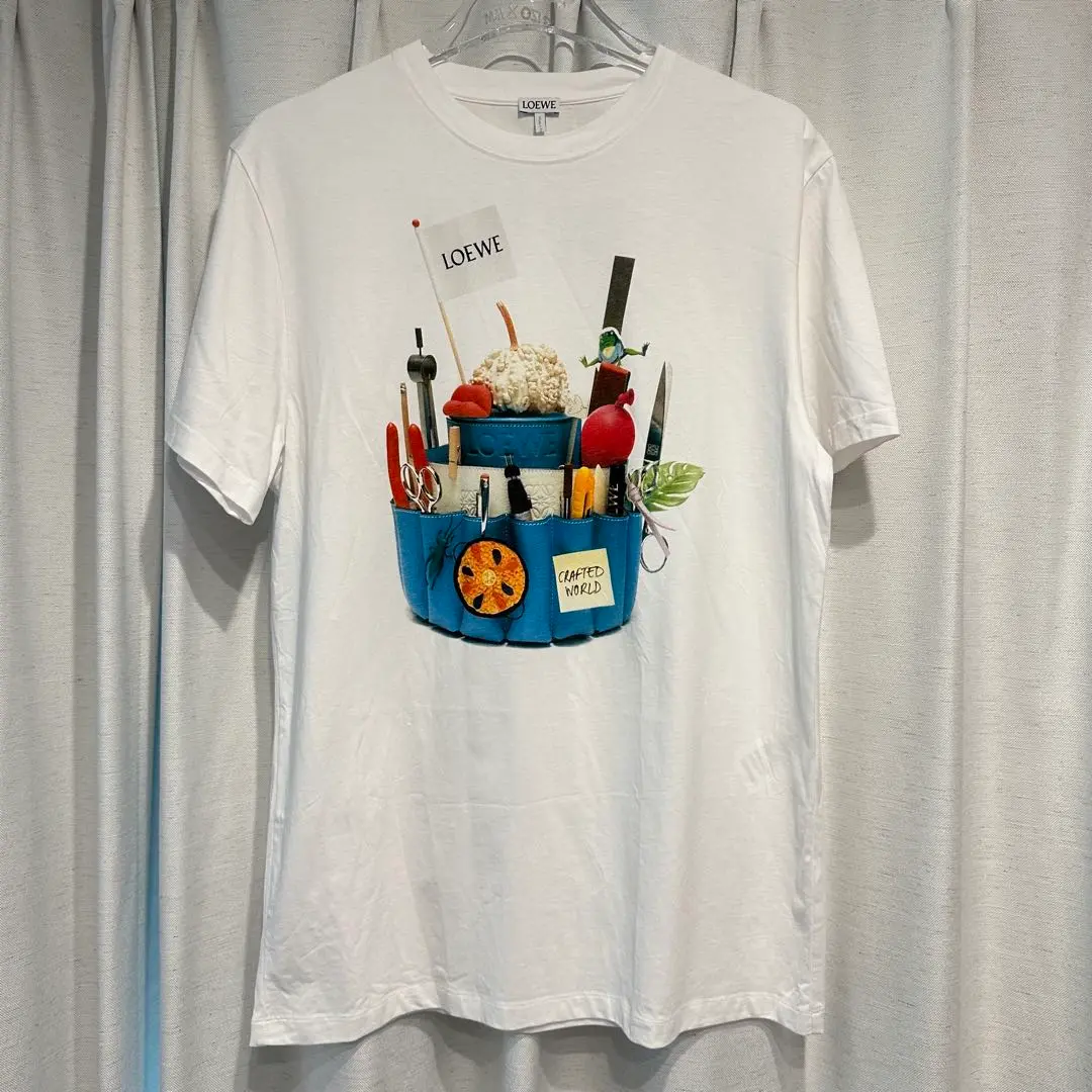 ロエベ　クラフテッド・ワールド展　限定Tシャツ　xs ジブリ ロエベ(LOEWE)×スタジオジブリ “となりのトトロ” Tシャツ XS