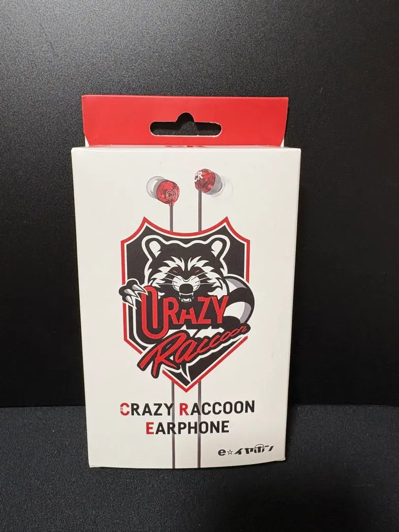 【新品未開封】CR / CRAZY Raccoonコラボイヤホン CRAZY RACCOON EARPHONE】レビュー！ゲーミングイヤホンの新た