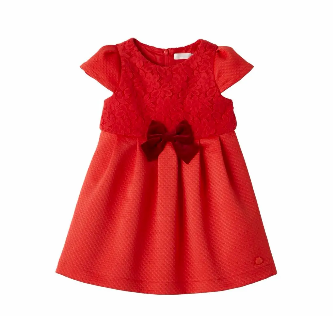 全新 MIKIHOUSE 洋裝 禮服 蕾絲 120 的縮圖