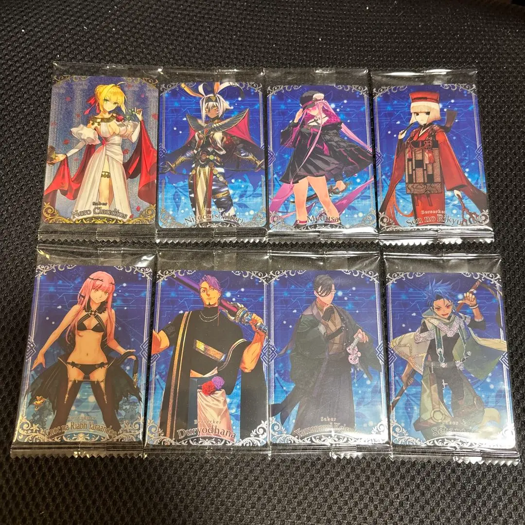 Thumbnail of FGO Wafer Cards: Nero, Nitocris, Medusa