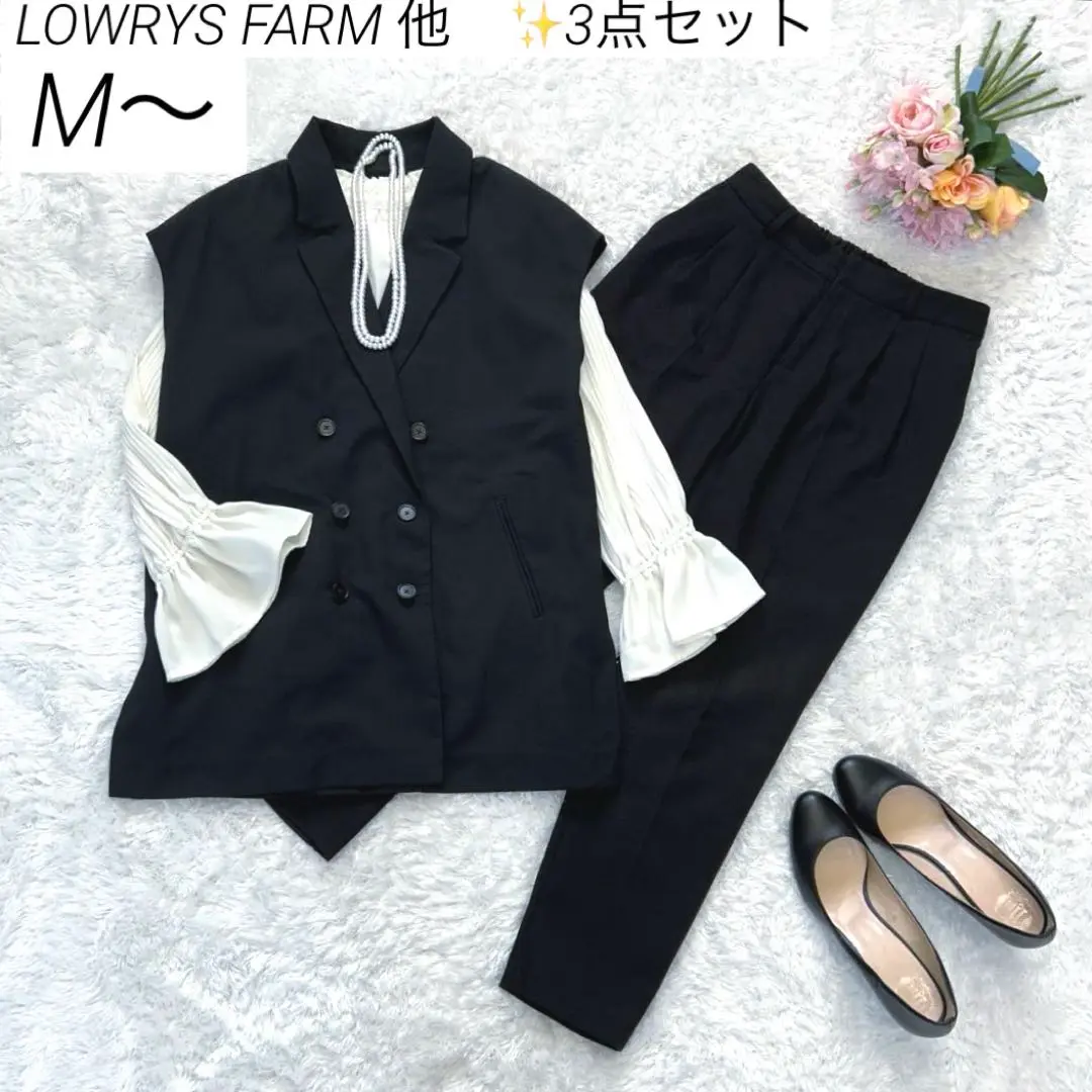 LOWRYSFARM セーラージャケット　パンツセット LOWRYS FARM テーラードジャケット アウター セーラージャケット