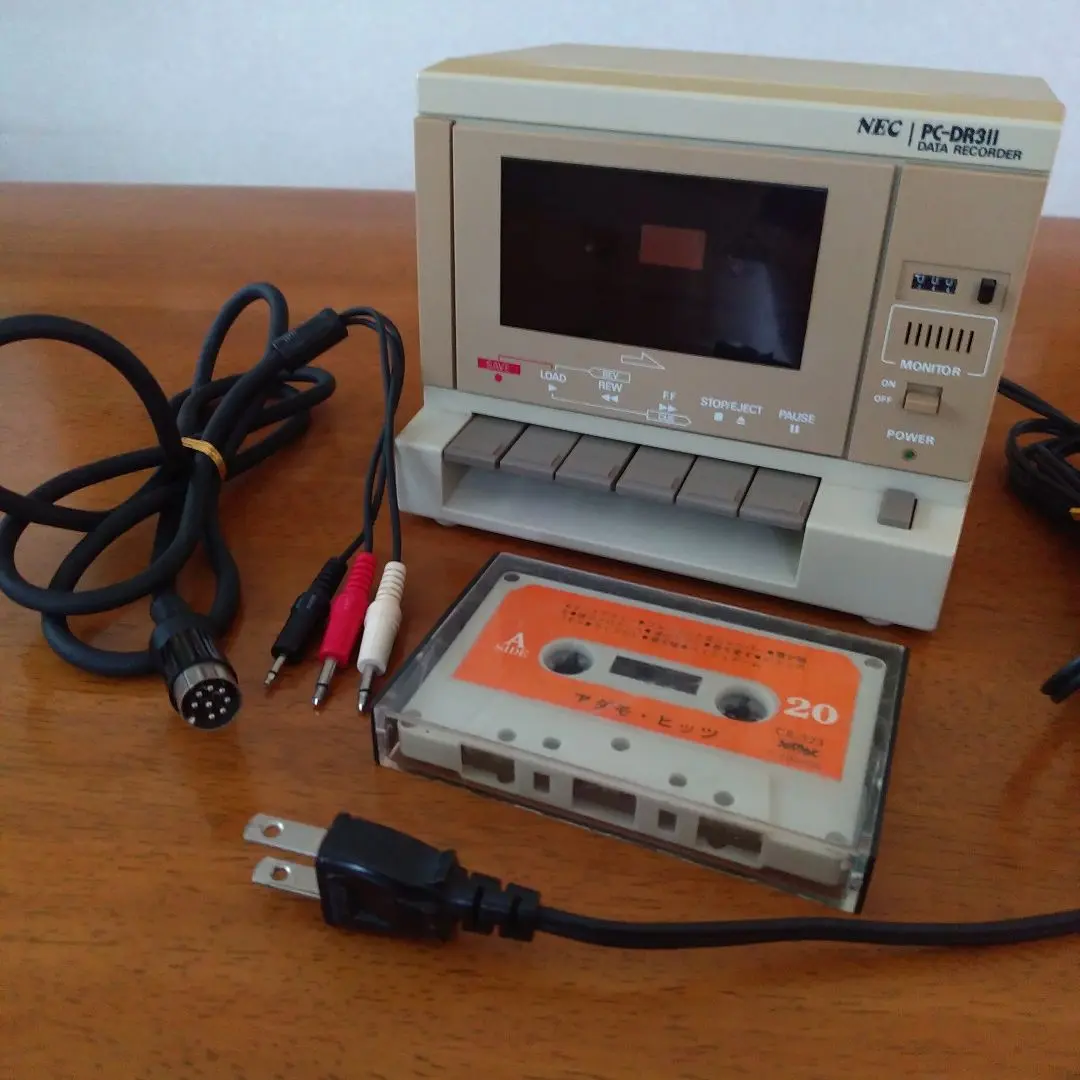 ジャンク品扱いで】データレコーダ NEC PC-DR311 - メルカリ
