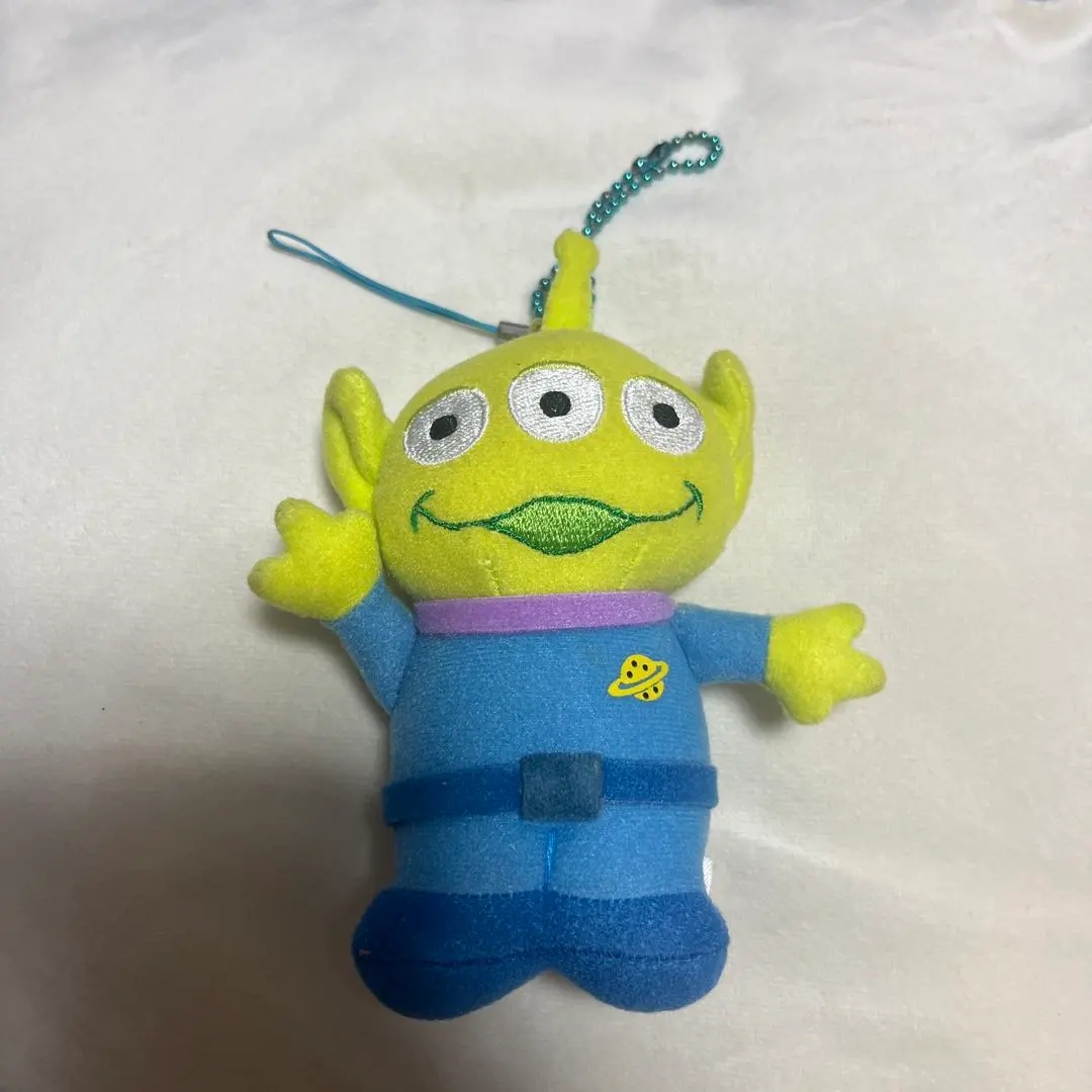Thumbnail of Toy Story Little Green Men Disneyland Plush Keychain
