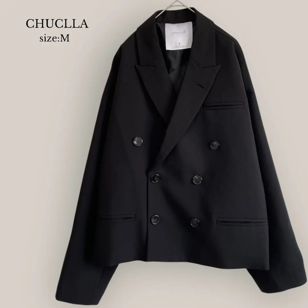 美品 chuclla ダブルテーラード ジャケット ダブルテーラード セットアップジャケット je-101 chw1364