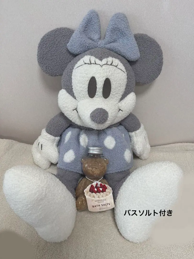 ジェラートピケ ミニー ぬいぐるみ ディズニー Disney ミニー クッション ぬいぐるみ
