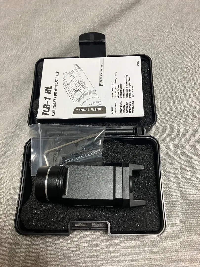 米軍放出品 STREAMLIGHTTLR-1 HL ロングガン用 海兵隊 実物 m19015548849_1.jpg?1734514688