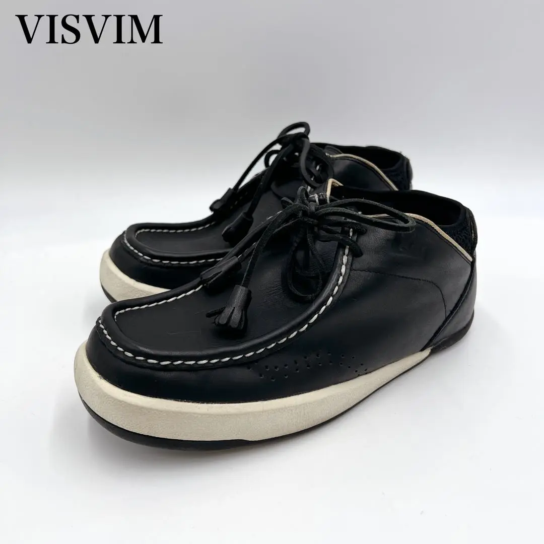 VISVIM POLKE ヴィズヴィム レザー ブラック ブラック 26cm 2025年最新】visvim POLKEの人気アイテム - メルカリ