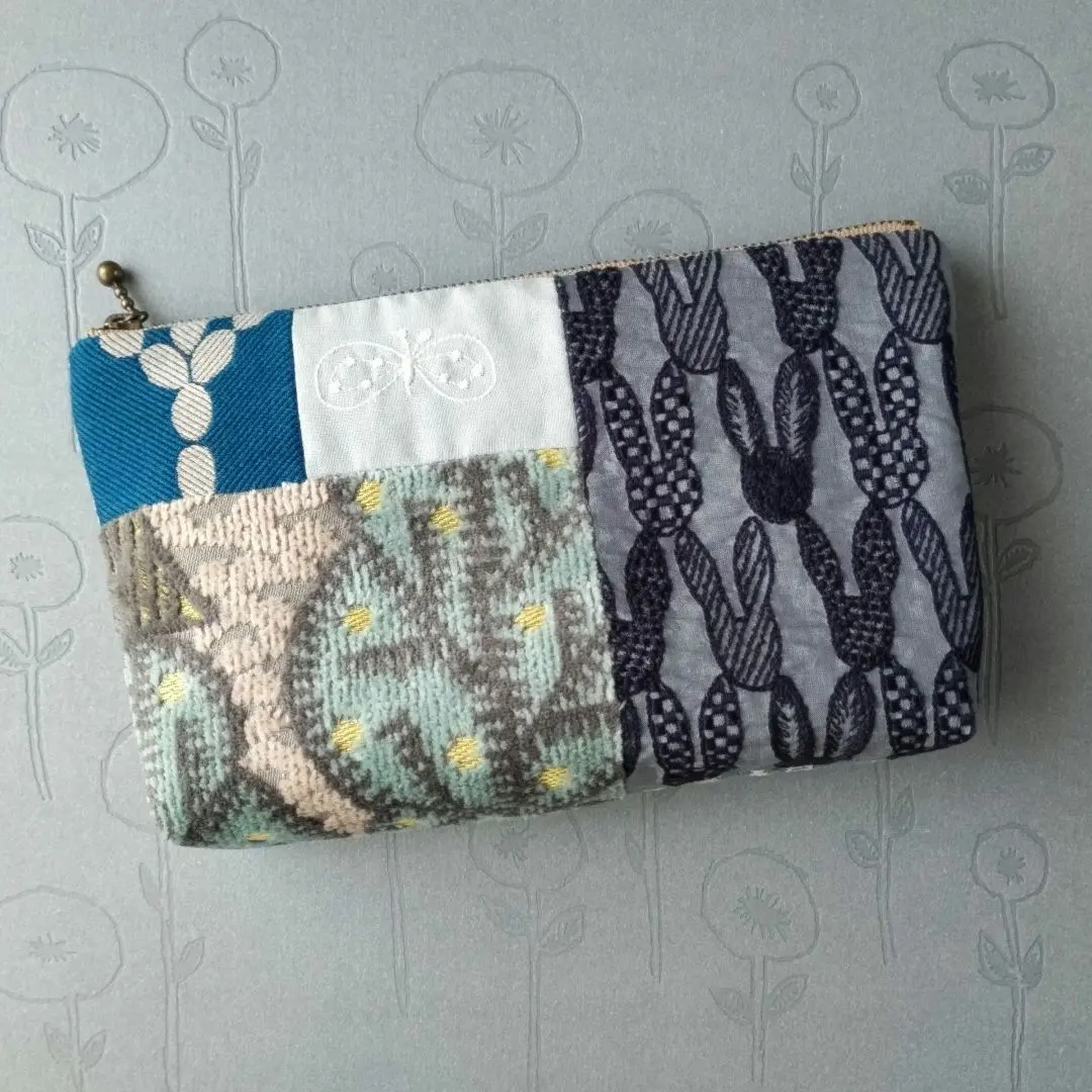 拼布零錢包＊pomppia＊mina perhonen＊附卡片夾層！ 的縮圖