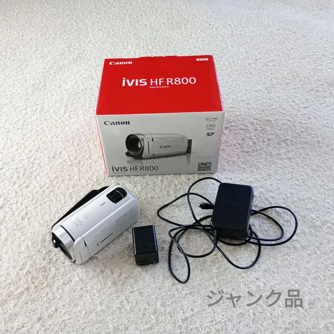 ピ*p様 ジャンク品 Canon iVIS HF R800 ビデオカメラ 2025年最新】IVIS HF R800の人気アイテム - メルカリ