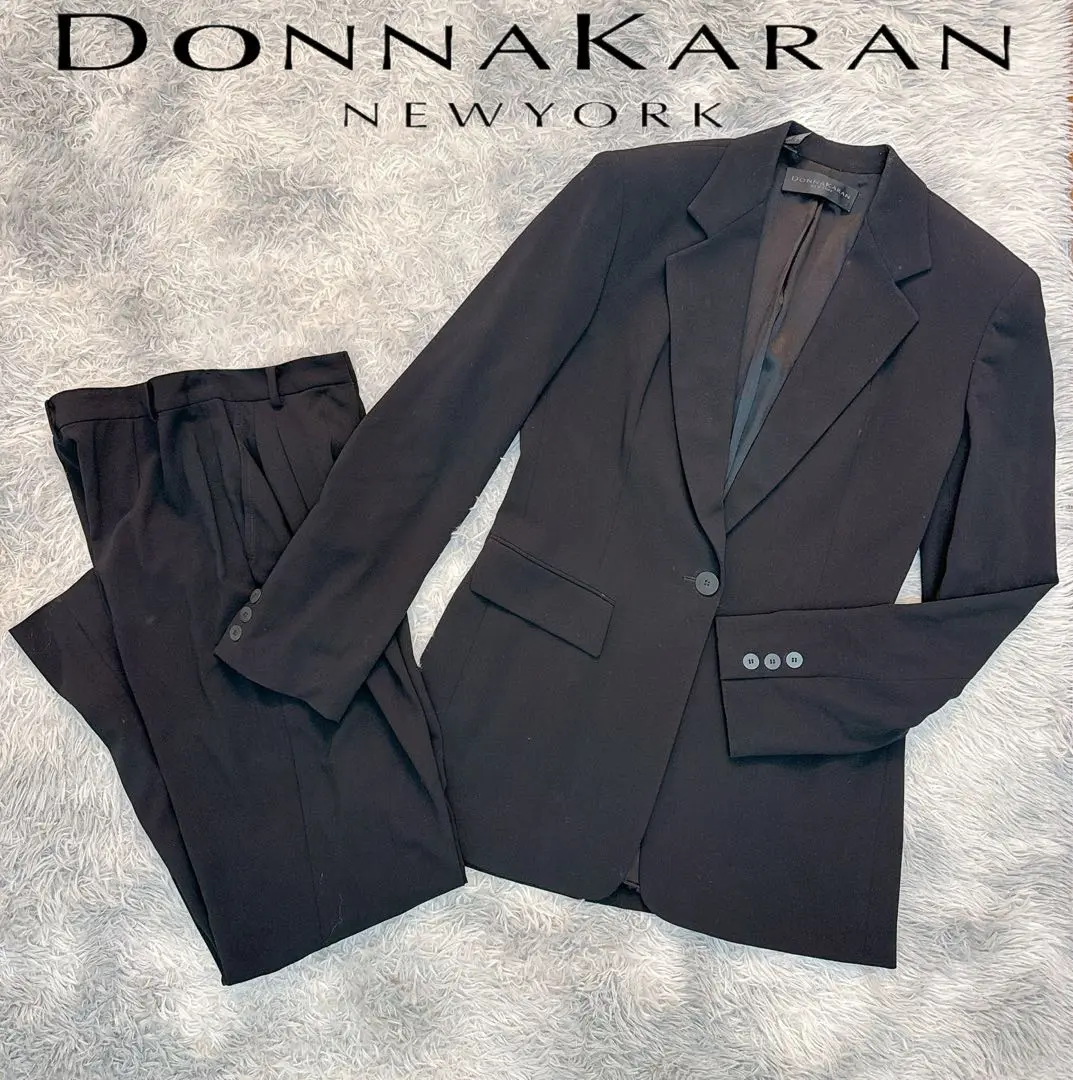 ♦ダナキャランDKNY♦極美品　サイズ4　トリアセテート　レディースパンツスーツ 2025年最新】ダナキャラン dkny レディースパンツスーツの人気