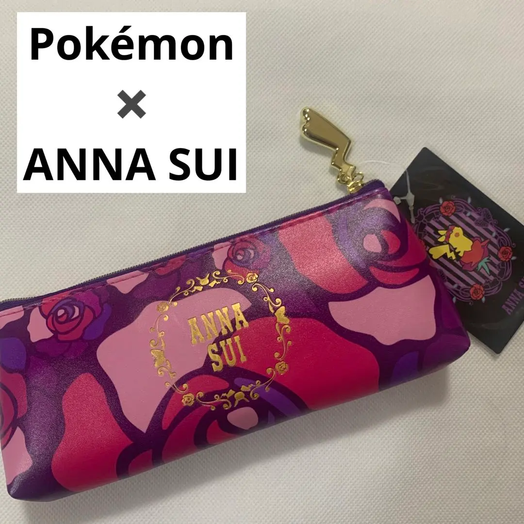 最安値【未使用】ANNA SUI ピカチュウ　コラボ ポーチ ANNA SUI - ANNA SUI（アナスイ）ピカチュウ ポーチの通販 by