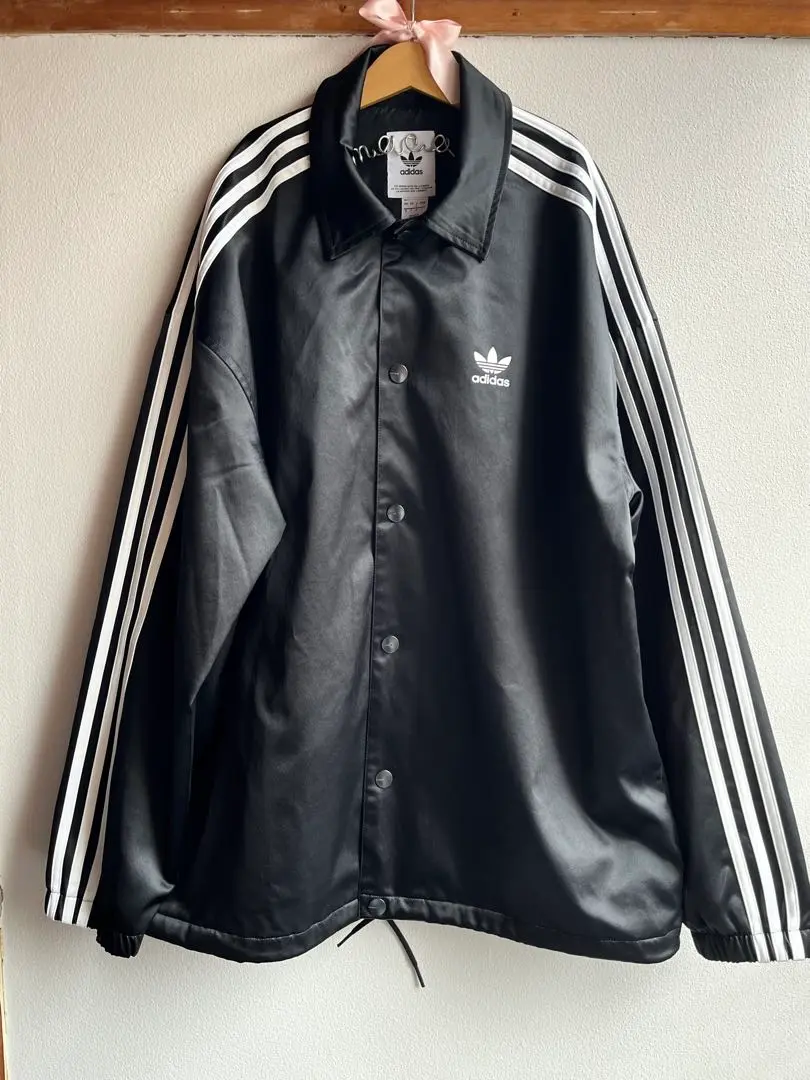 ｔ*ｋ様 美品 希少 adidas originalsサテンコーチジャケット 常 icefield_adi-dv1617