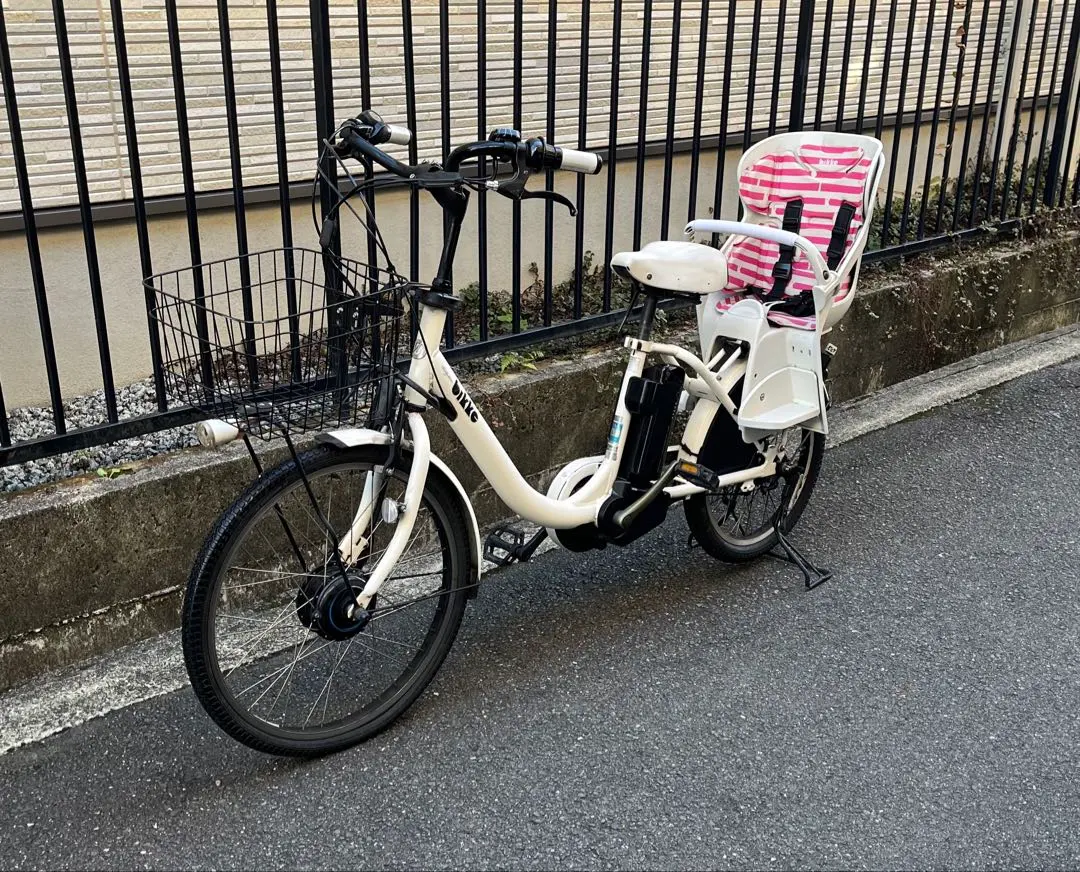 ✨人気NO.1✨品薄✨美品✨室内保管✨ビッケモブdd子供乗せ電動自転車✨ BRIDGESTONE 送料無料※一部地域 電動自転車 子供乗せ 電動アシスト