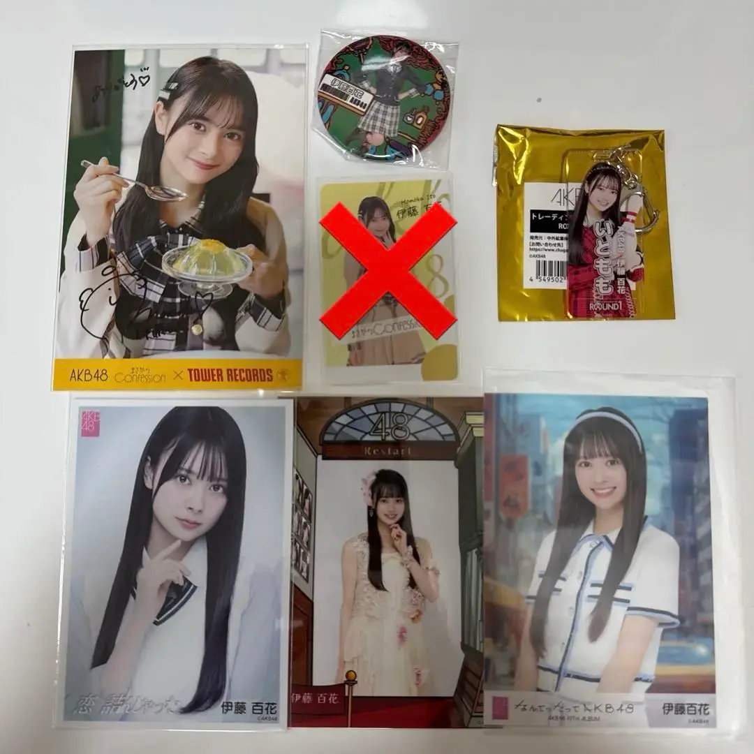 伊藤百花　AKB48 グッズ購入特典　直筆サイン入りチェキ 伊藤百花 AKB48 グッズ購入特典 直筆サイン入りチェキ アイドル