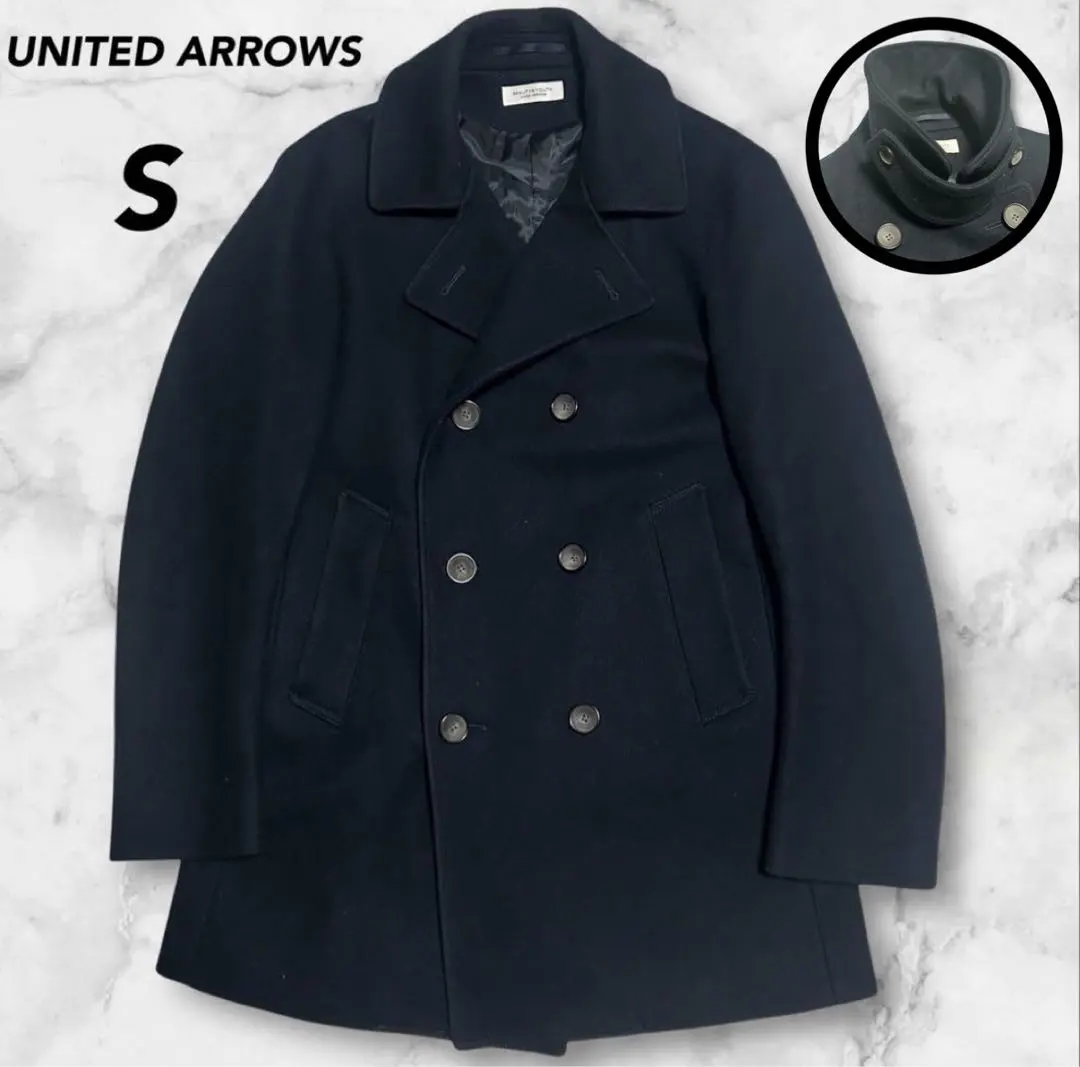Thumbnail of [Excellent Condition] BEAUTY&YOUTH UNITED ARROWS 2-Way Pea Coat, Navy