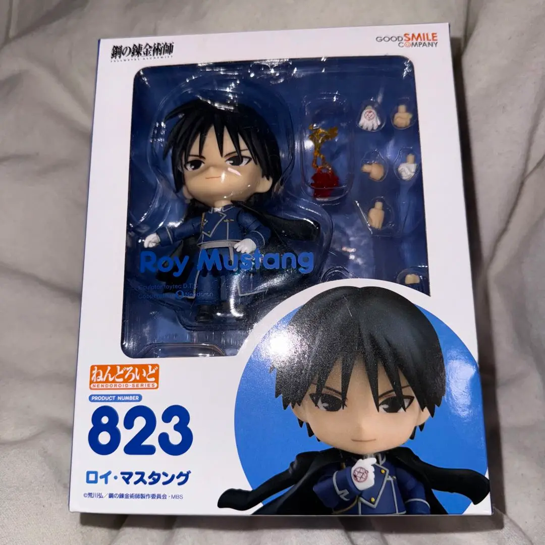 ねんどろいど 823 鋼の錬金術師 ロイ・マスタング開封中古 ねんどろいど ロイ・マスタング【特典付き】（再販