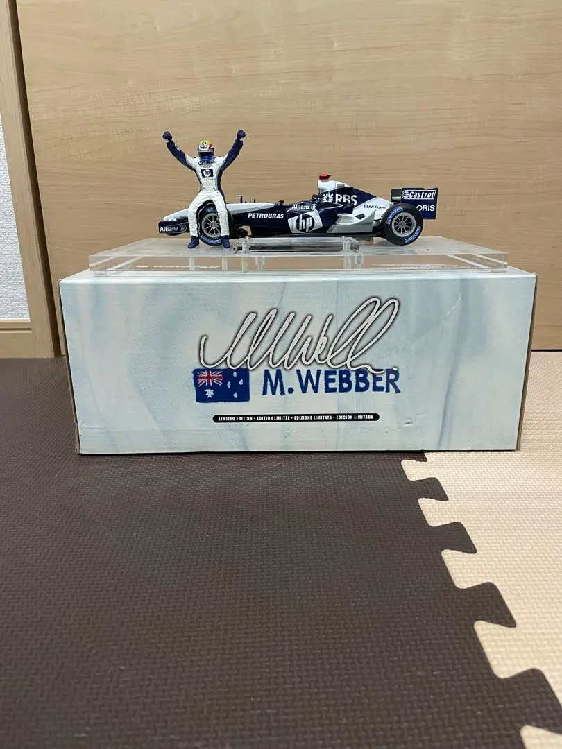 hotwheels 1/18 ウィリアムズ ニコロズベルグ マテル F1 マテル 1/18 ウィリアムズ FW28 2006 F1 #10 N.ロズベルグ