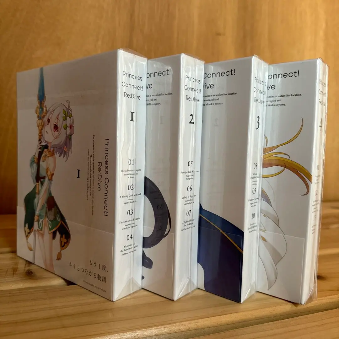 プリコネBlu-ray１巻、4巻セット　※プリコネ未使用シリアル付き Amazon.co.jp: プリンセスコネクト! Re:Dive 4 [Blu-ray
