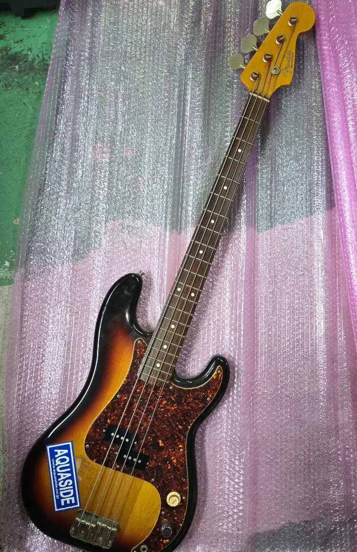 fender japan フレットレスベース Qシリアル ジャンク - メルカリ