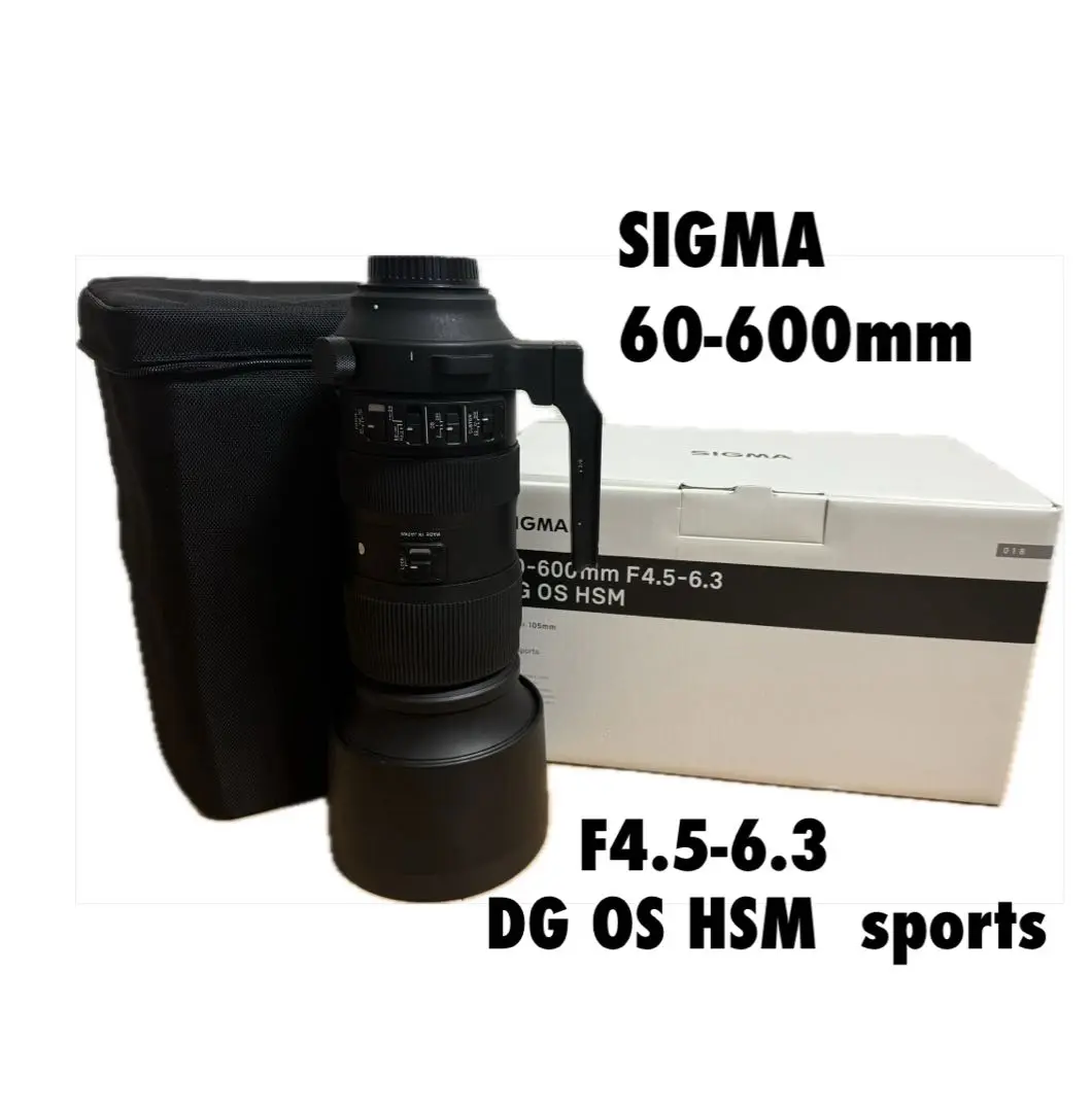 2025年最新】60-600mm f4.5-6.3 dg os hsmの人気アイテム - メルカリ