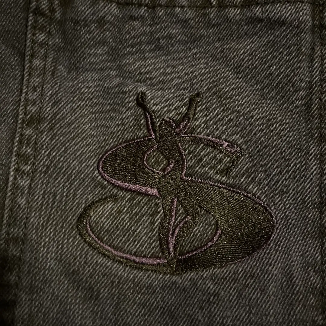 Yardsale デニム　紫　purple yardsale デニム 紫 purple