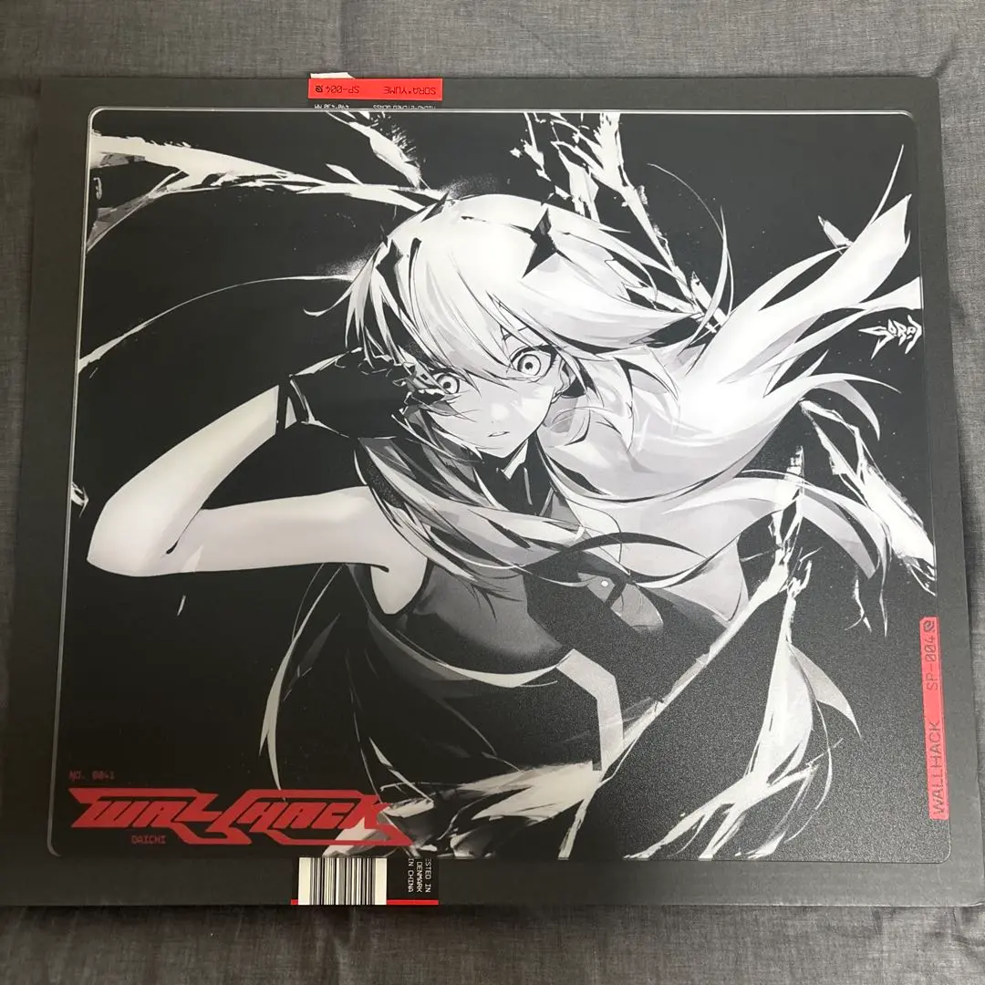 WALLHACK SKYPAD SP-004 Frenzy Sora Glass Gaming Mouse Pad