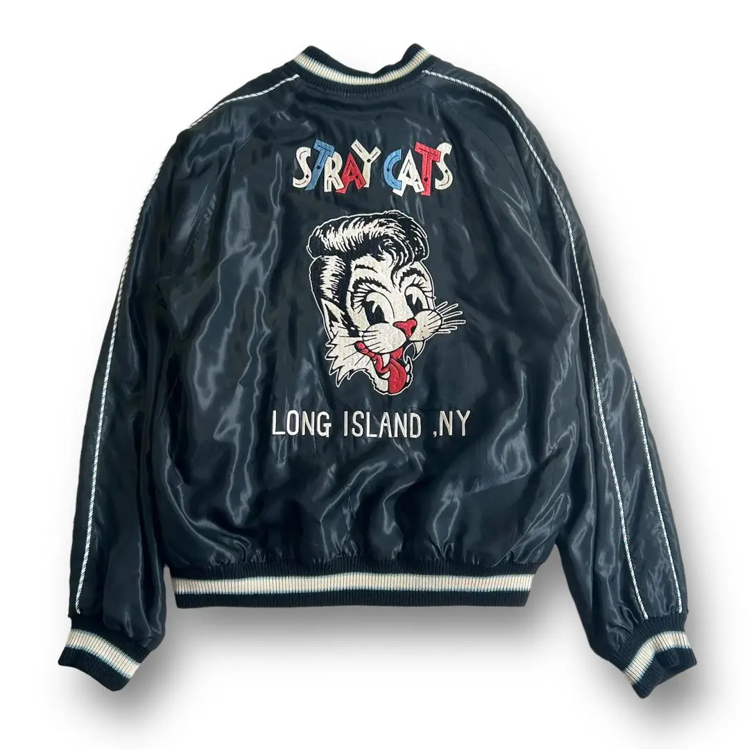 ストレイキャッツ STRAY CATS スカジャン ロックンロール - メルカリ