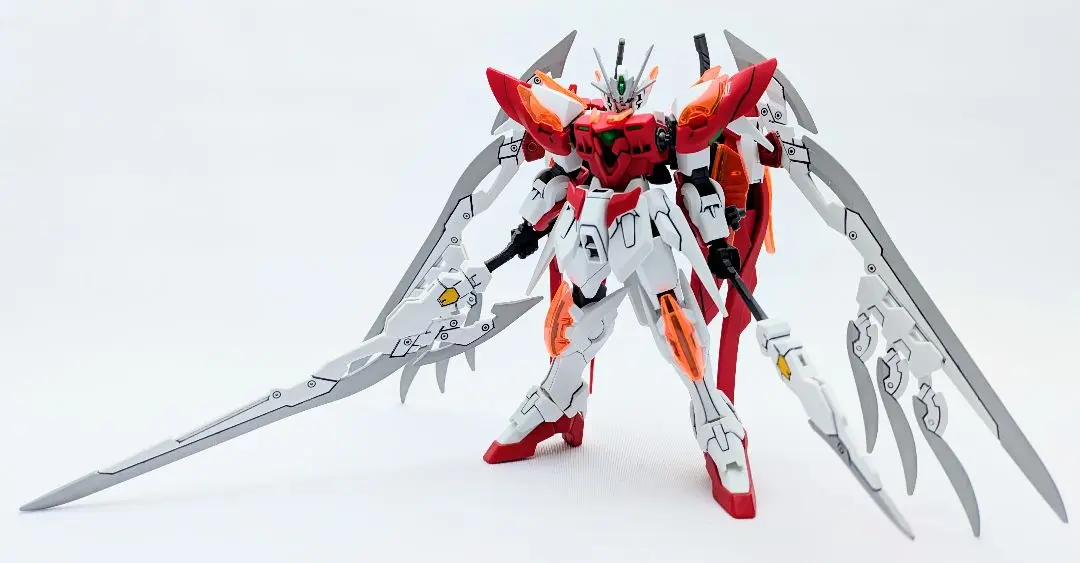 HGBC 「ウイングガンダムゼロ炎カスタムキット」 レビュー