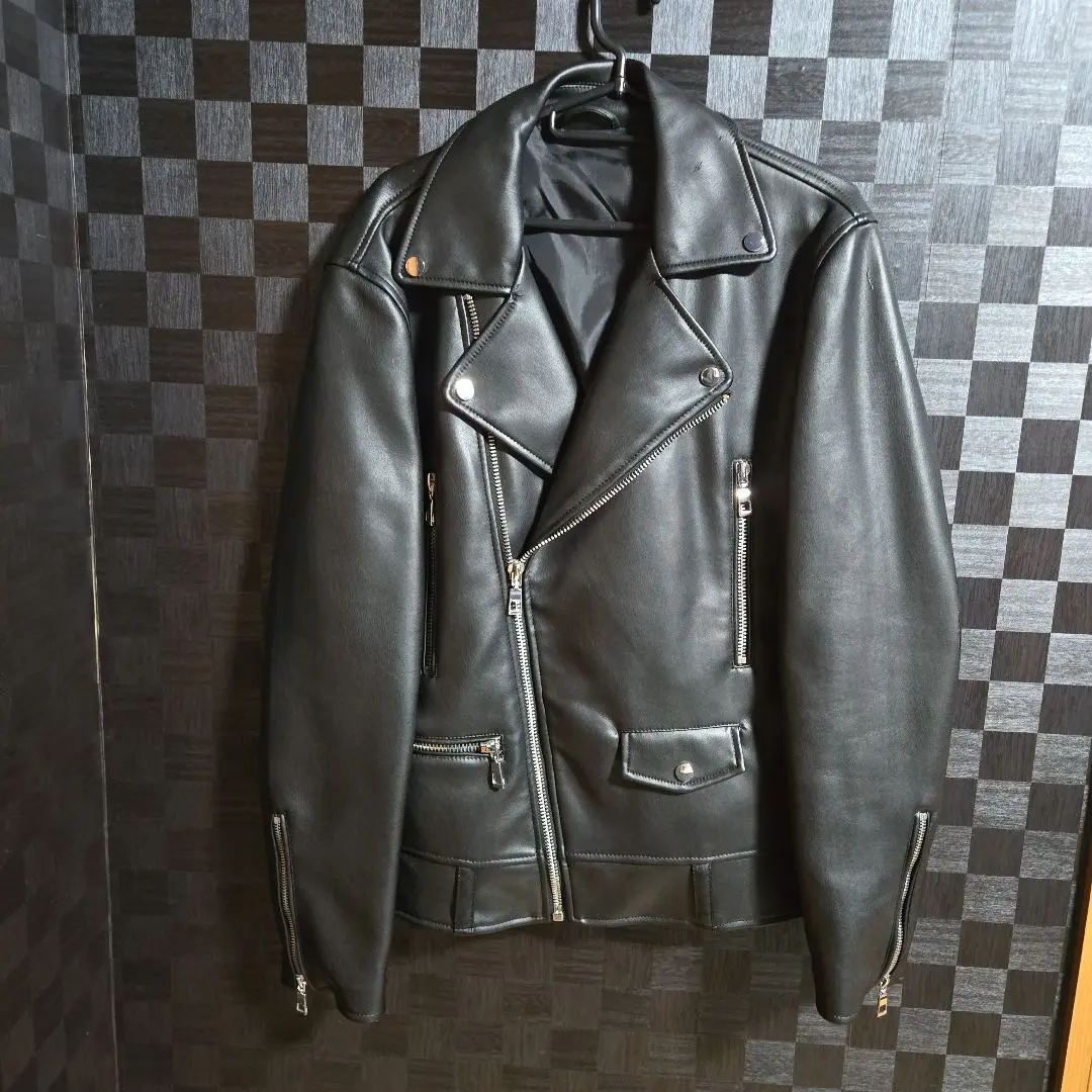 Thumbnail of ZARA Faux Leather Biker Jacket