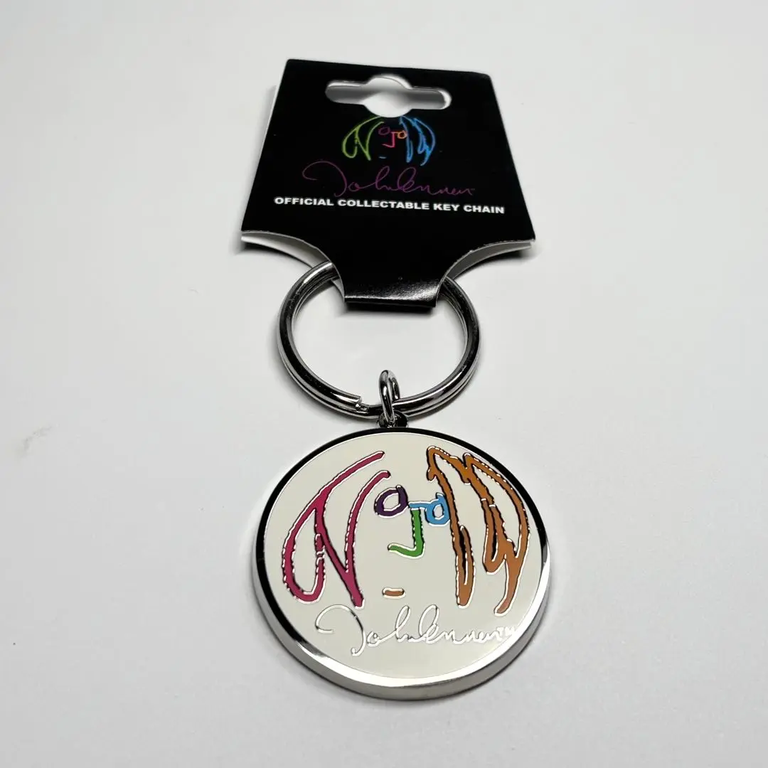 ジョンレノン キーホルダー ジョンレノン キーホルダー John Lennon Keychain チケット型