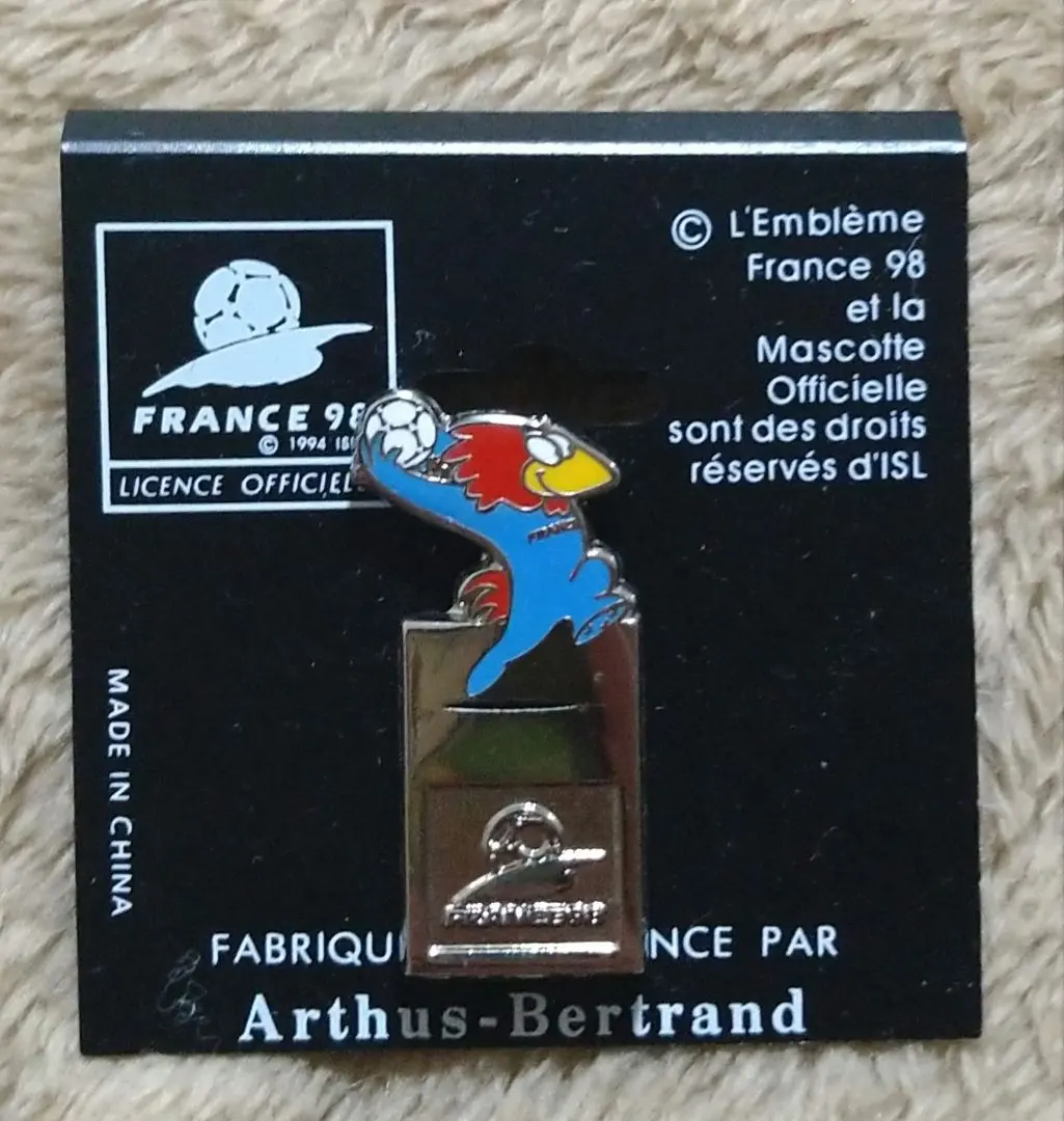 2025年最新】1998 フランス ワールドカップ ピンバッジの人気アイテム
