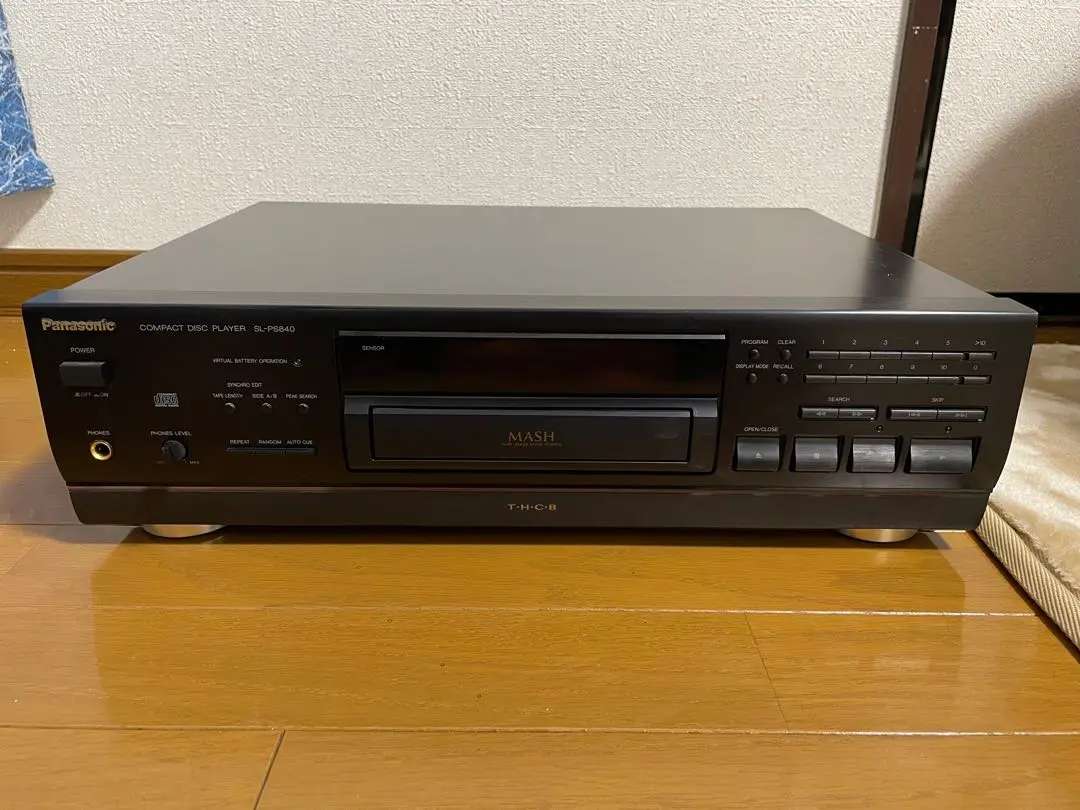 Panasonic パナソニック CDプレーヤー　SL-PS840 Technics SL-PS840の仕様 パナソニック