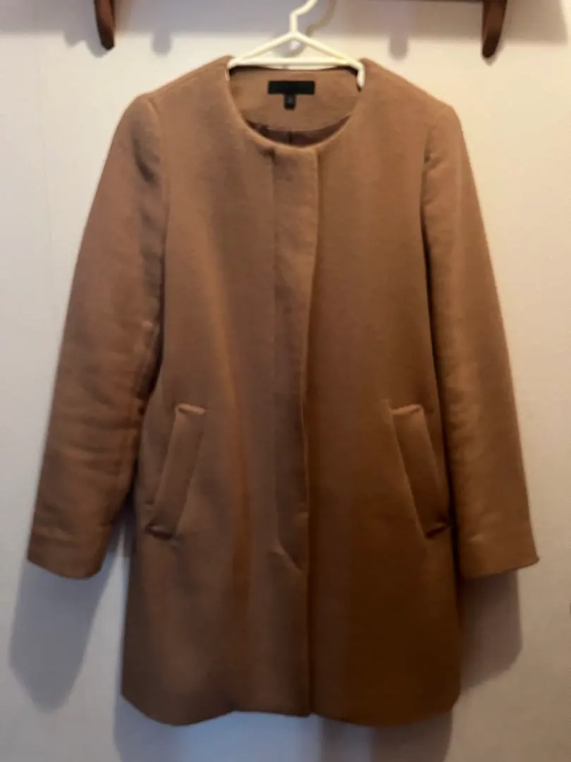 Thumbnail of UNIQLO Wool Collarless Coat, M