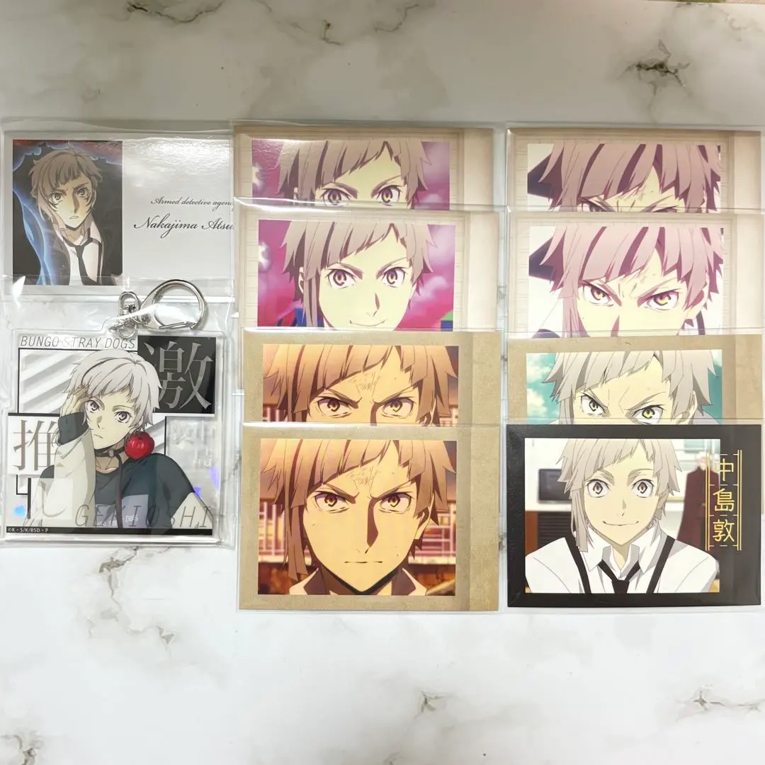 Thumbnail of Bungo Stray Dogs Atsushi Nakajima PASHARE Acrylic Keyholder