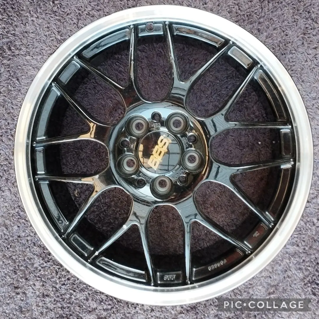 BBS RG-R 18インチ ダイヤモンドブラック 総額約50万円 BBS RG-R RG700 18x8.5J 5/114.3 +36 DB ダイヤモンドブラック