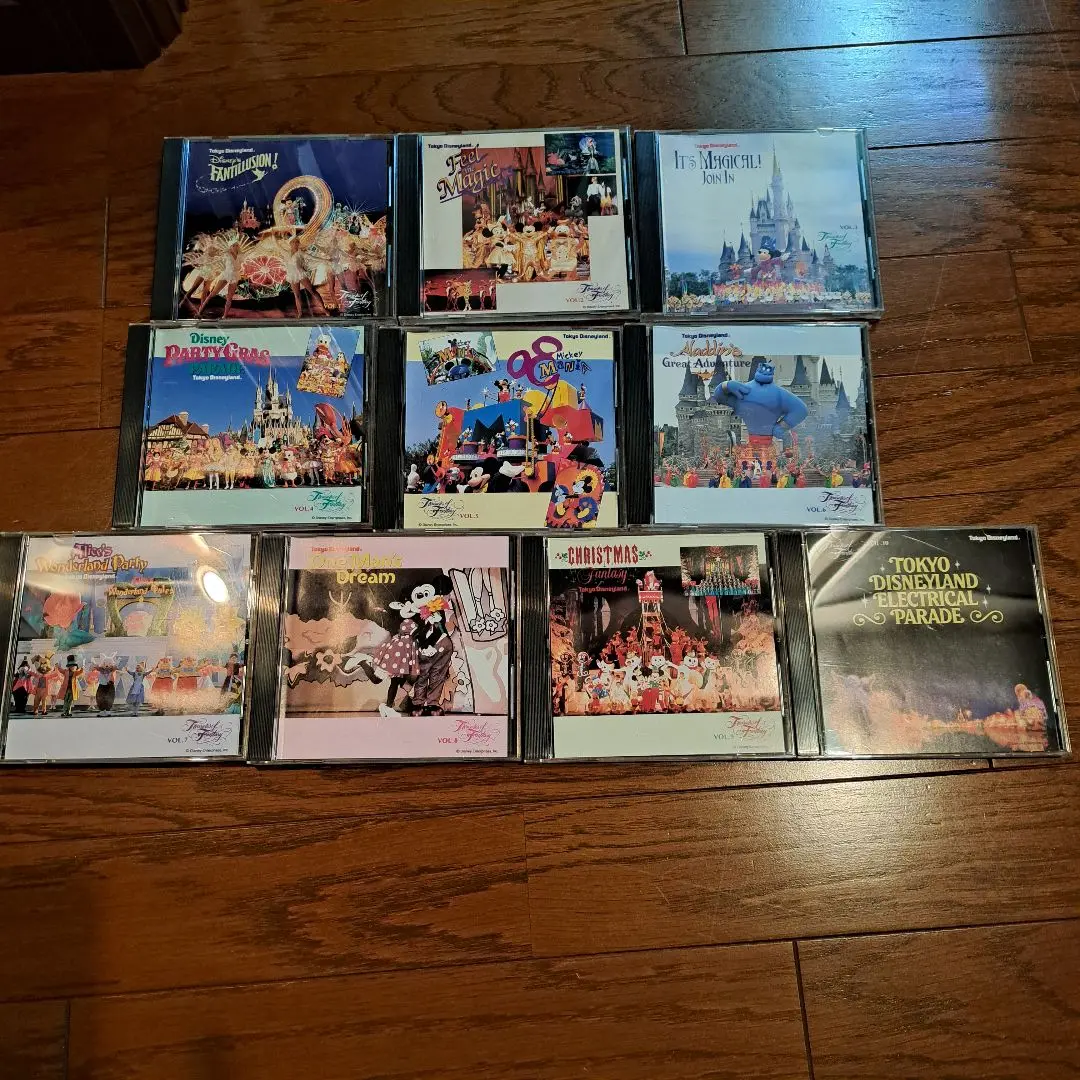ディズニー　トレジャーオブファンタジー　CDセット パーク開業当時からの音楽を収録！「東京ディズニーリゾート