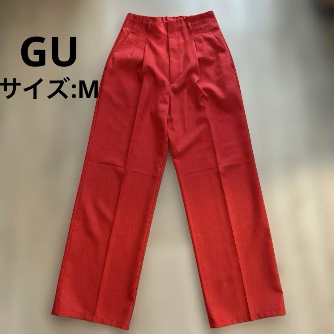 Thumbnail of GU Wide Pants - Orange/Vermilion Red - Summer - Cool - M