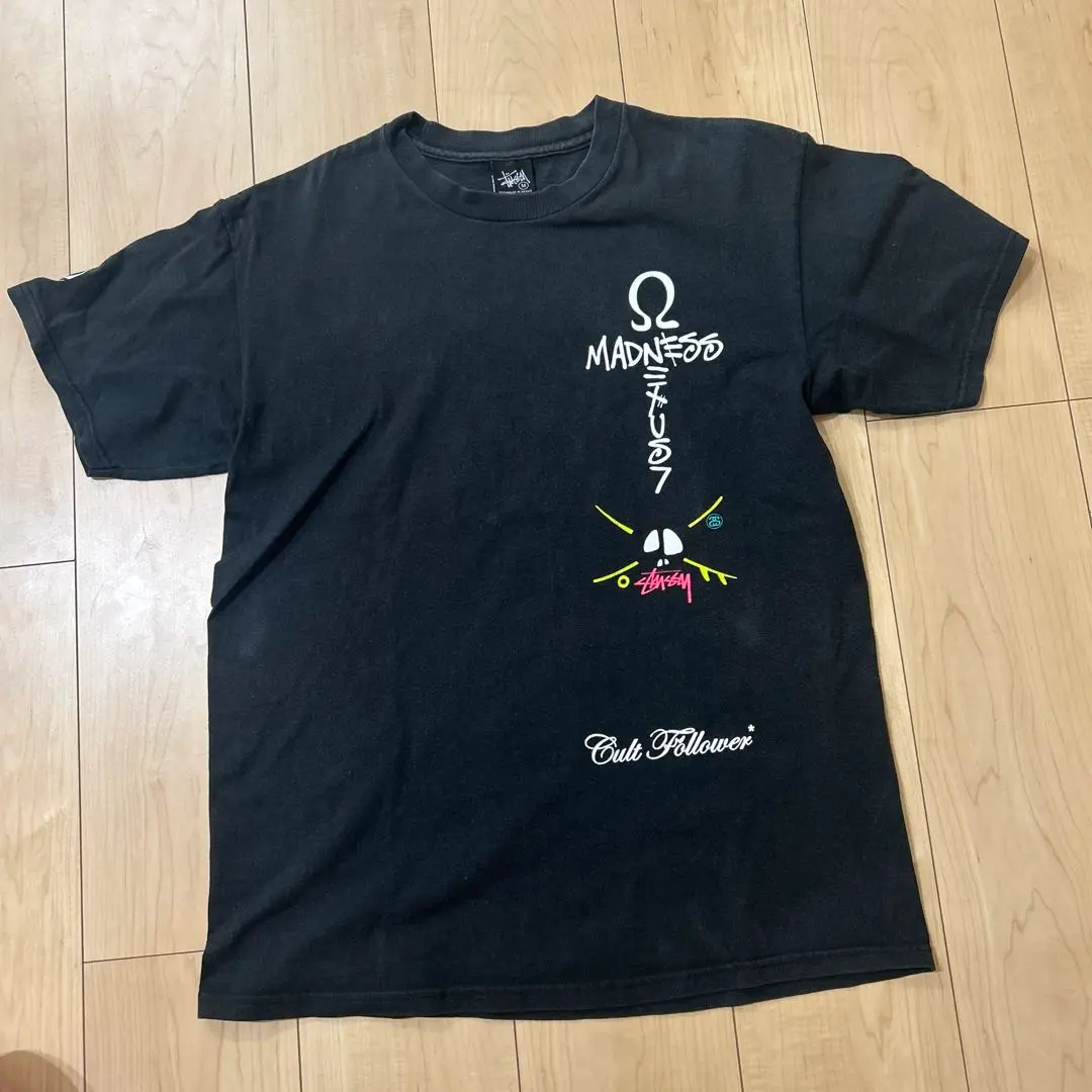 STUSSY x NEXUSVII TEE 黒 コラボ - メルカリ