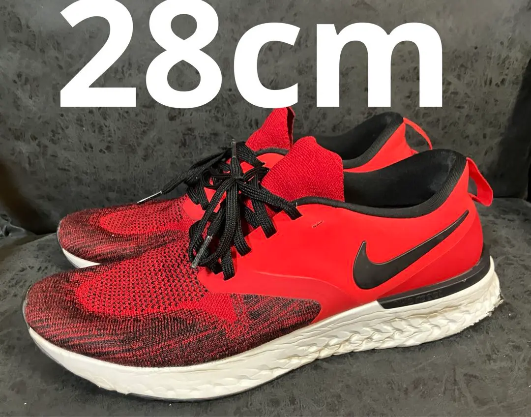 NIKE オデッセイリアクト2 フライニット　ランニングシューズ　26.5 国内4月19日発売予定】 ナイキ オデッセイ リアクト 2色