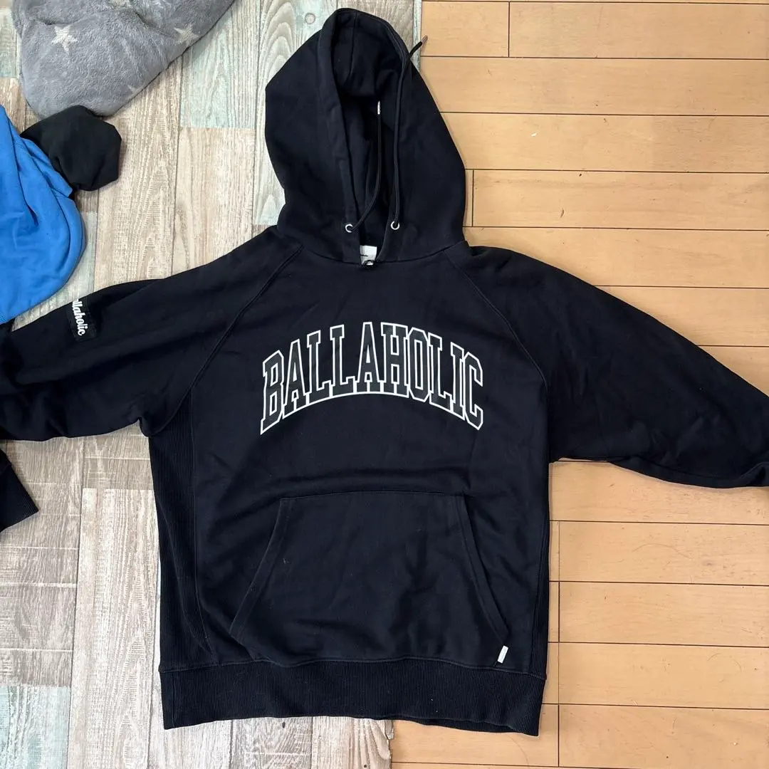 Thumbnail of BALLAHOLIC Hooded Sweatshirt - Black