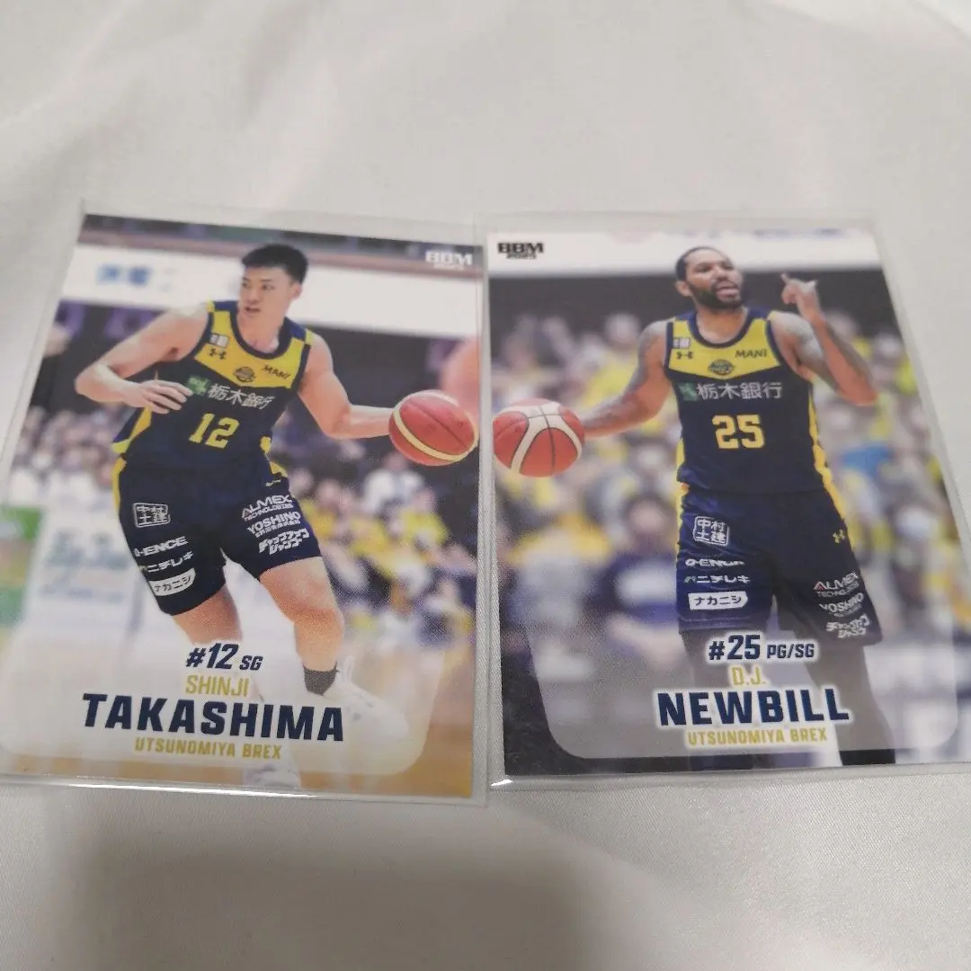 Thumbnail of BBM B.League 2024-25 Utsunomiya Brex 2 Player Cards