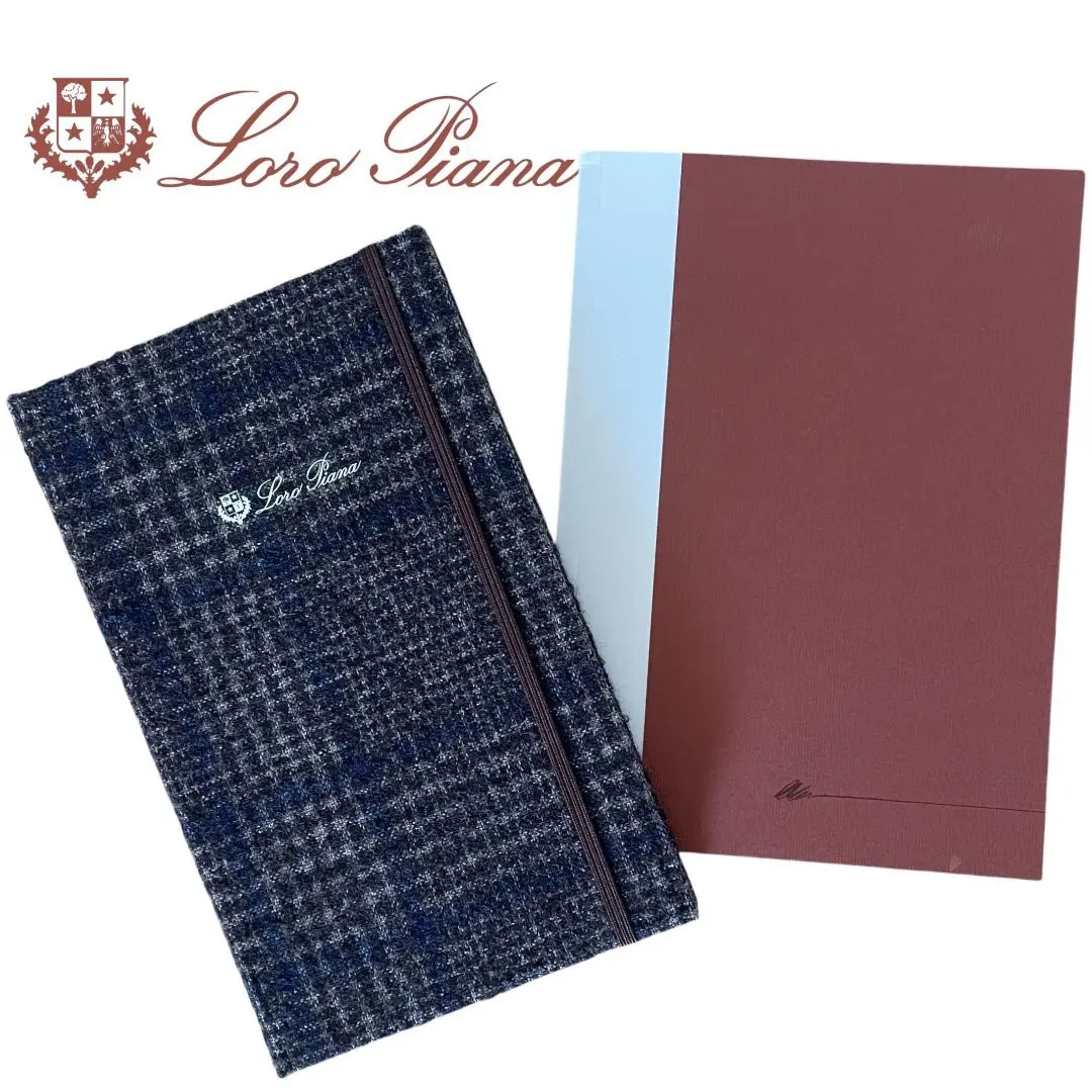 【未使用】Loro Piana ロロピアーナノート2冊 セット高級品 2025年最新】Loro Piana 文房具・事務用品の人気アイテム - メルカリ